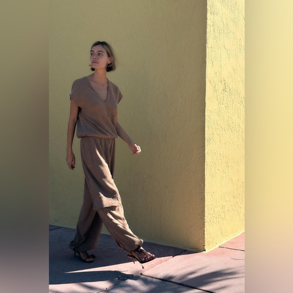 Zara Pants - TEXTURED CARGO PANTS